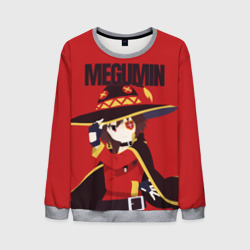 Мужской свитшот 3D Megumin держит шляпу