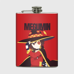 Фляга Megumin держит шляпу