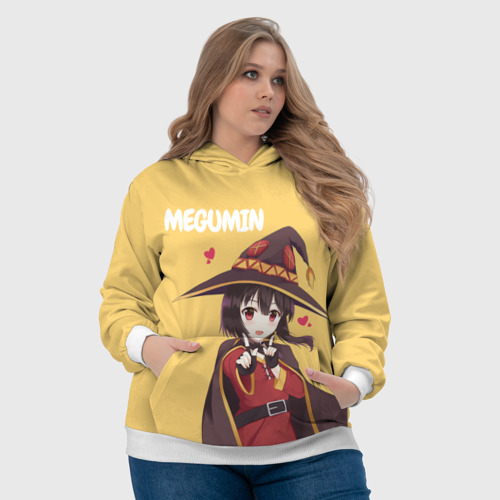 Женская толстовка 3D Megumin ноу ноу, цвет 3D печать - фото 6