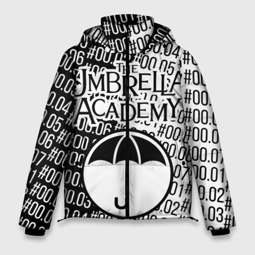 Мужская зимняя куртка 3D Академия Амбрелла, цвет черный