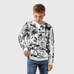 Детский свитшот 3D Haikyu pattern - фото 2
