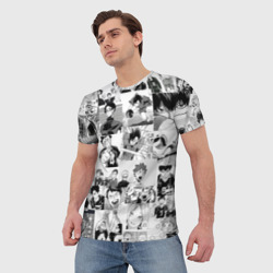 Мужская футболка 3D Haikyu pattern - фото 2