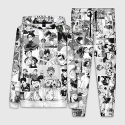 Женский костюм 3D Haikyu pattern