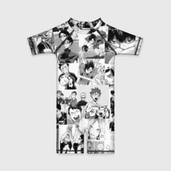Детский купальный костюм 3D Haikyu pattern