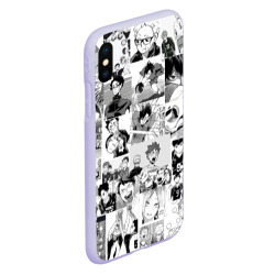 Чехол для iPhone XS Max матовый Haikyu pattern - фото 2