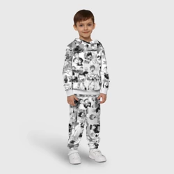 Детский костюм с толстовкой 3D Haikyu pattern - фото 2