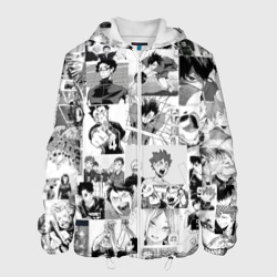 Мужская куртка 3D Haikyu pattern