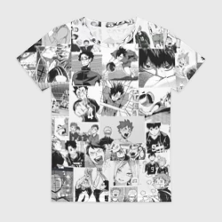 Женская футболка 3D Haikyu pattern
