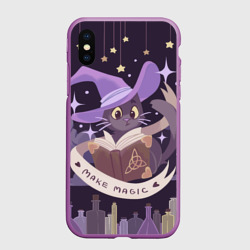Чехол для iPhone XS Max матовый Make Magic - делаем магию