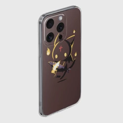 Чехол для iPhone 15 Pro силиконовый с защитой камеры Чомусуке - фото 2