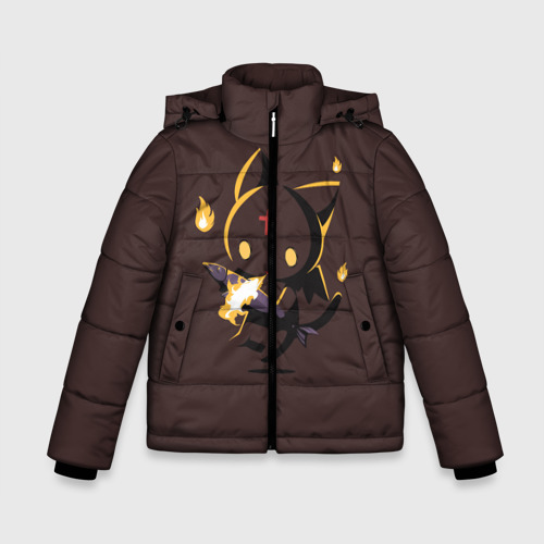 Зимняя куртка для мальчиков 3D Чомусуке, цвет черный
