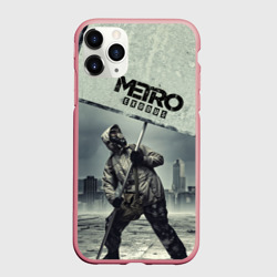 Чехол для iPhone 11 Pro Max матовый Metro   Exodus