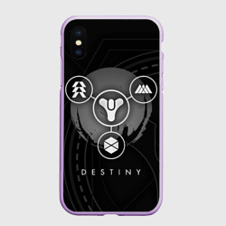 Чехол для iPhone XS Max матовый Destiny