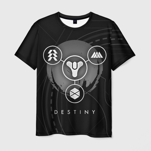 Мужская футболка 3D Destiny, цвет 3D печать