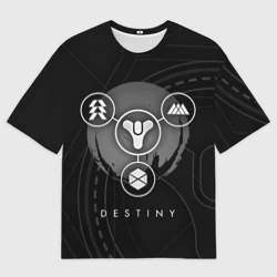 Мужская футболка oversize 3D Destiny