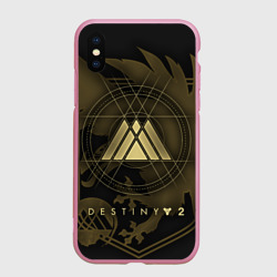 Чехол для iPhone XS Max матовый Destiny, warlock
