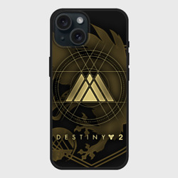 Чехол силиконовый для Apple iPhone 15 матовый Destiny, warlock