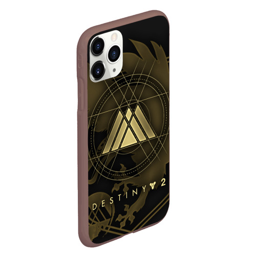 Чехол для iPhone 11 Pro матовый Destiny, warlock, цвет коричневый - фото 3