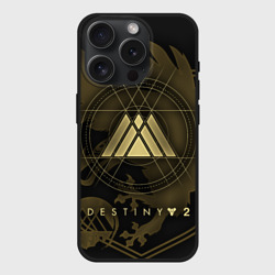 Чехол силиконовый для Apple iPhone 15 Pro матовый Destiny, warlock