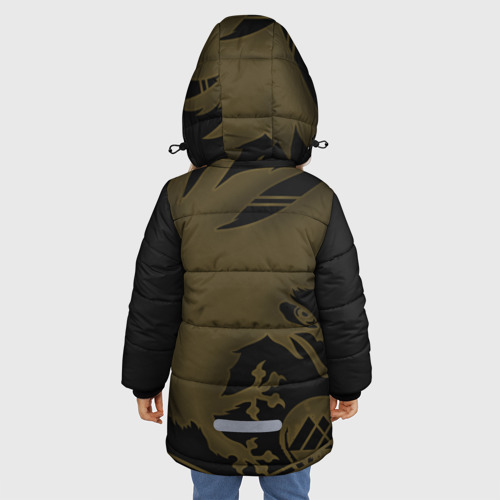 Зимняя куртка для девочек 3D Destiny, warlock, цвет черный - фото 4