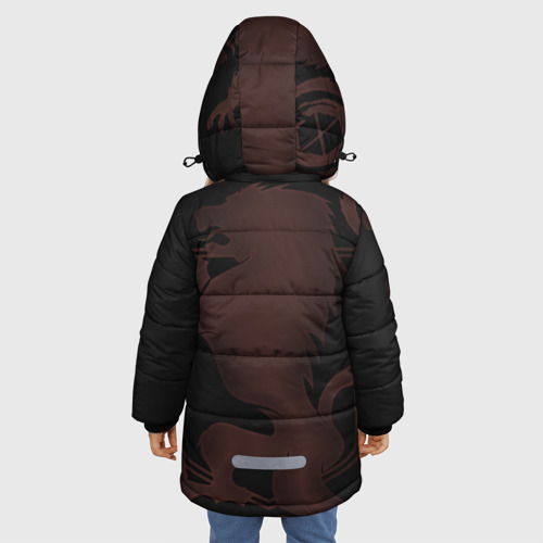 Зимняя куртка для девочек 3D Destiny, titan, цвет красный - фото 4