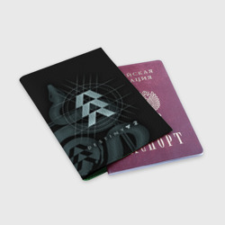 Обложка для паспорта матовая кожа Destiny, hunter - фото 2