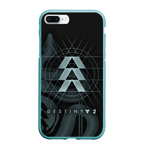 Чехол для iPhone 7Plus/8 Plus матовый Destiny, hunter, цвет мятный