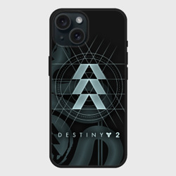 Чехол силиконовый для Apple iPhone 15 матовый Destiny, hunter