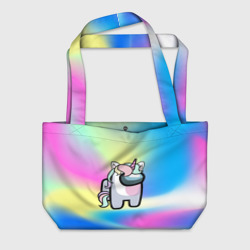 Пляжная сумка 3D Among Us Unicorn