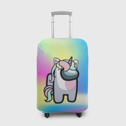 Чехол для чемодана 3D Among Us Unicorn