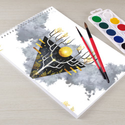 Альбом для рисования Графит и золото: дерево жизни - фото 2