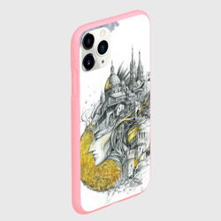 Чехол для iPhone 11 Pro матовый Город в голове - фото 2