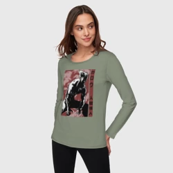 Женский лонгслив хлопок Garou - фото 2