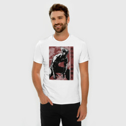 Мужская футболка хлопок Slim Garou - фото 2