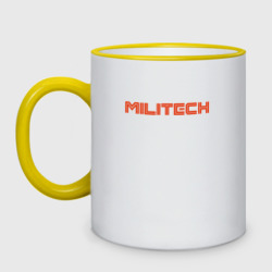 Кружка двухцветная Militech