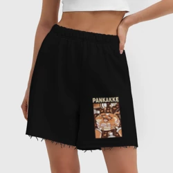 Женские шорты oversize футер хлопок Pankakke - фото 2