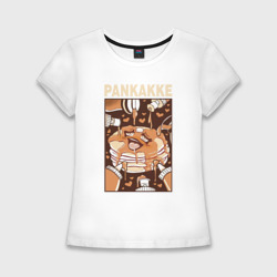 Женская футболка хлопок Slim Pankakke