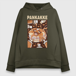 Женское худи Oversize хлопок Pankakke