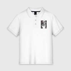 Женское поло хлопок Cute girl