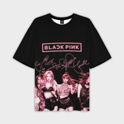 Мужская футболка oversize 3D Blackpink