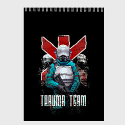 Скетчбук Cyberpunk trauma team
