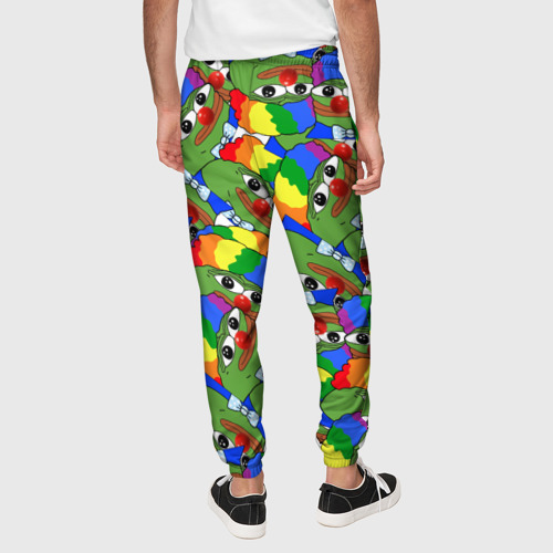 Мужские брюки 3D Пепе клоун, цвет 3D печать - фото 5