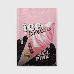 Обложка для автодокументов Blackpink ice cream