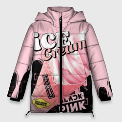 Женская зимняя куртка Oversize Blackpink ice cream