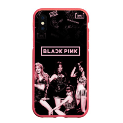 Чехол для iPhone XS Max матовый Blackpink