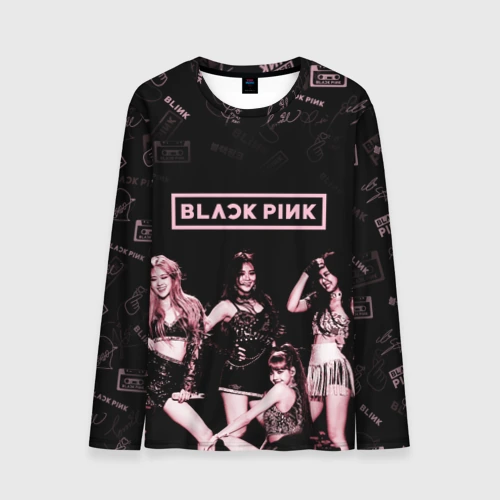 Мужской лонгслив 3D Blackpink