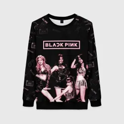 Женский свитшот 3D Blackpink