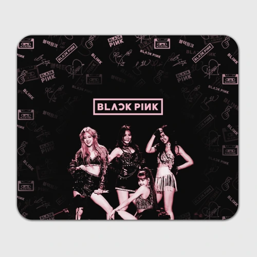 Прямоугольный коврик для мышки Blackpink