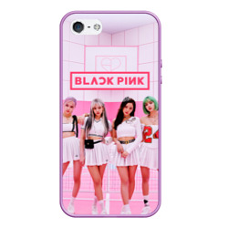 Чехол для iPhone 5/5S матовый Blackpink