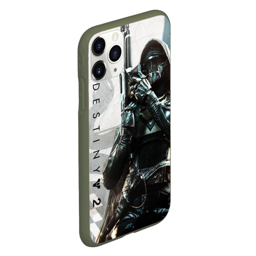 Чехол для iPhone 11 Pro матовый Destiny, hunter, цвет темно-зеленый - фото 3